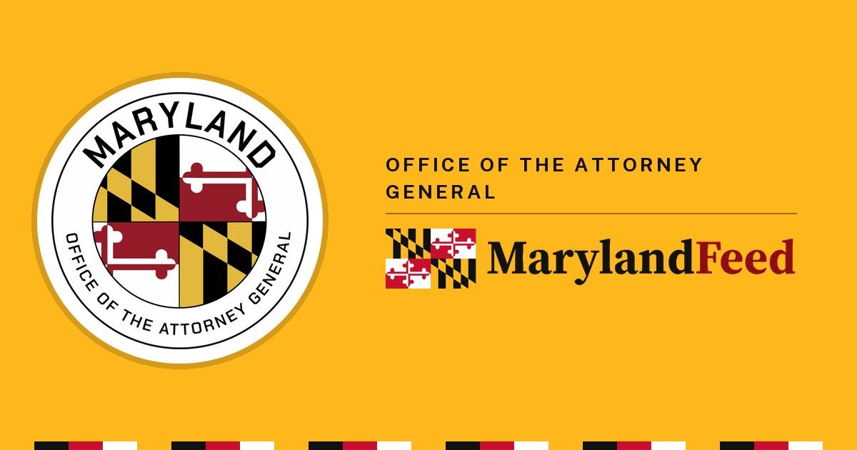 Office of the Attorney General logo and the MarylandFeed wordmark, for: Decedent and Officers Identified in Hagerstown Police-Involved Shooting